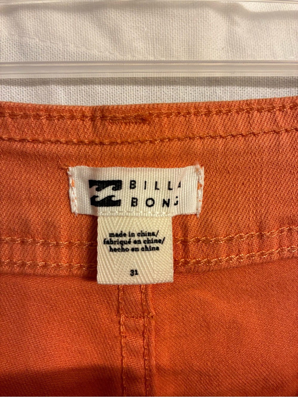 Billabong Free Fall Trouser Jeans Women’s Size 31 - Picture 5 of 6